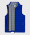 Children's Unisex Quilted Tube Knit Jacket SURF blue