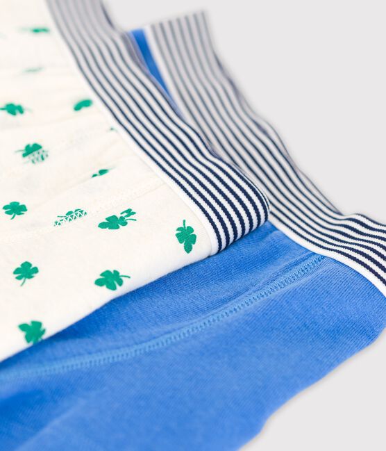 Boys' Palm Print Cotton/Linen Boxer Shorts - 2-Pack variante 1