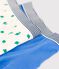 Boys' Palm Print Cotton/Linen Boxer Shorts - 2-Pack variante 1