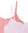 Set of 2 girls' camisoles LOT white