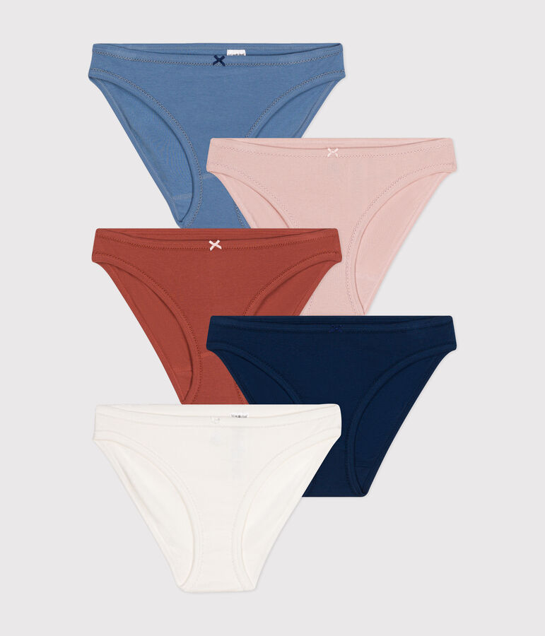 Women's Cotton Briefs - 5-Pack multicolor