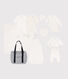 Maternity suitcase - warm materials for warm babies