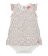 Baby girl's print bodysuit dress