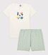 Girls' Floral Cotton Short Pyjamas