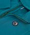 Children's plain cotton zip-up hoodie DRAGONFLY green