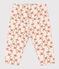 Babies' Patterned Quilted Tube-Knit Trousers AVALANCHE white/MULTICO