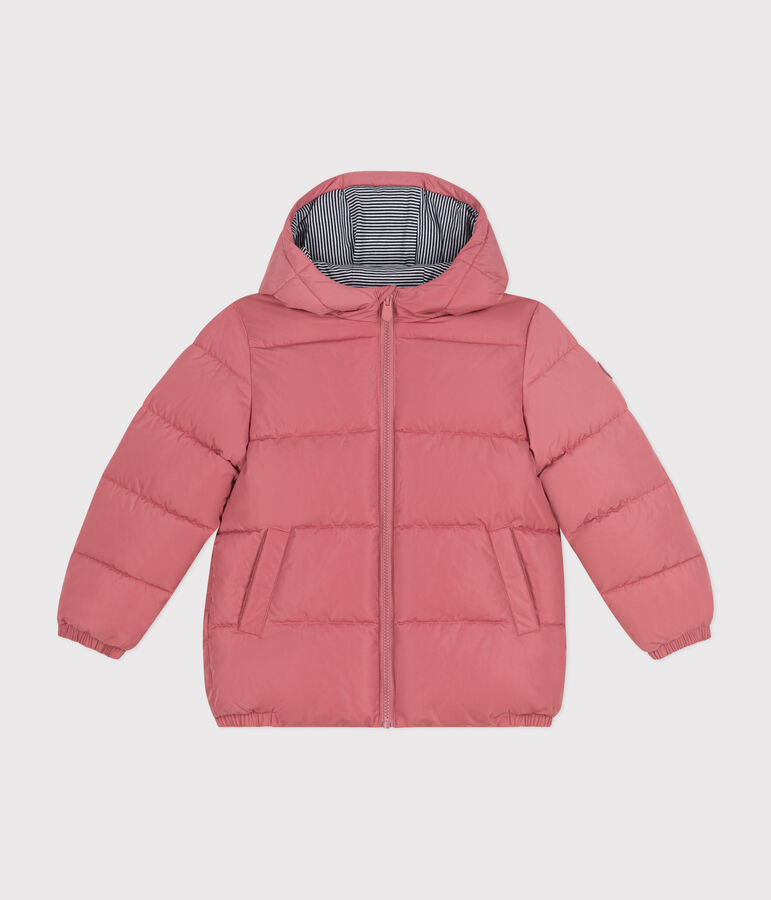 Children's unisex puffer jacket ROSEWOOD pink