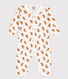 Babies' Owl Themed Footless Cotton Sleepsuit