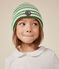 Girls' Long-Sleeved Cotton T-Shirt MARSHMALLOW white
