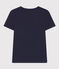 Women's Iconic Cotton Round Neck T-Shirt SMOKING blue