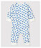 Babies' Kitten Tube Knit Sleepsuit MARSHMALLOW white/MULTICO white