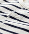 Ensemble bébé 3 pièces réversible COQUILLE beige/SMOKING blue