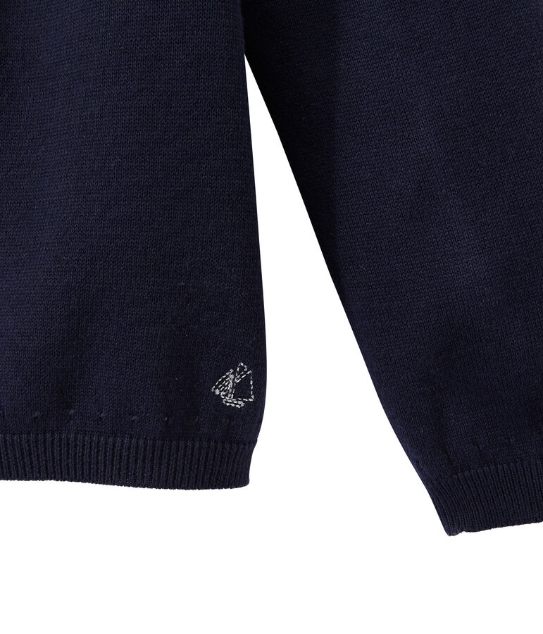 Girls' cardigan blue