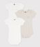 Short-Sleeved Cotton Bodysuits - 3-Pack variante 1