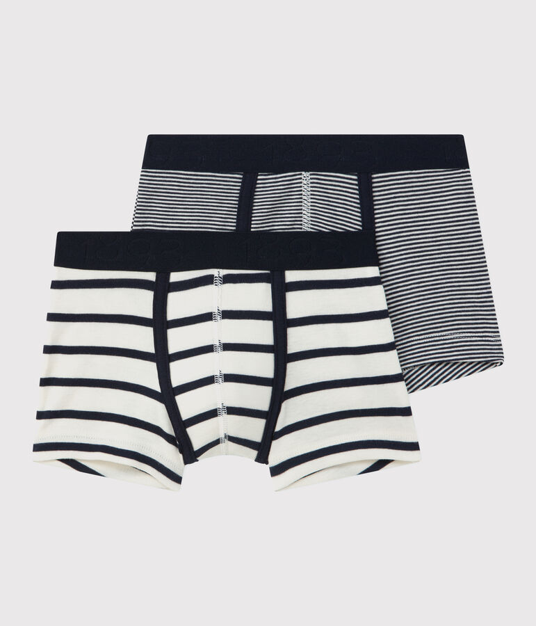 Boys' Striped Boxer Shorts - 2-Pack multicolor