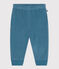 Babies' Velour Trousers POLOCHON blue