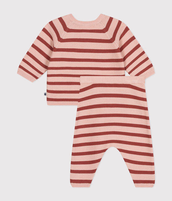 Babies' Cotton Knit Outfit - 2-Piece Set SALINE /FAMEUX