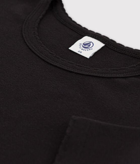 Women's Iconic Cocotte Stitch Cotton T-Shirt NOIR black