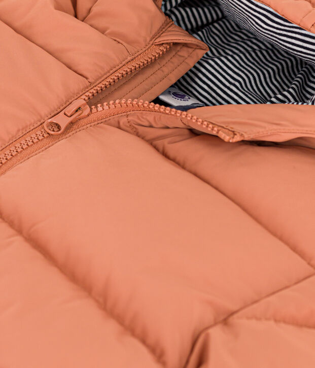 Children's unisex puffer jacket pink