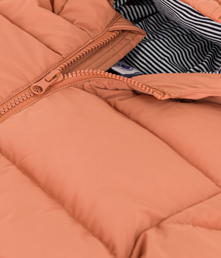 Children's unisex puffer jacket pink