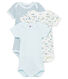 Baby Boys' Short-Sleeved Bodysuit - Set of 3