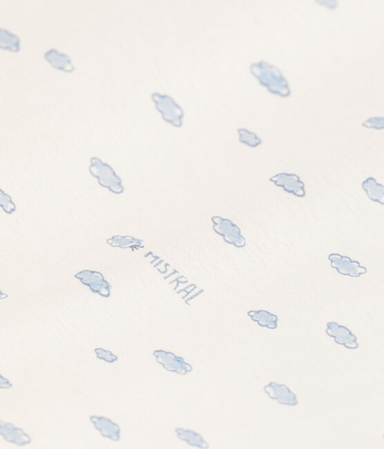 Cotton TOG 2-Rated cloud-pattern sleeping bag MARSHMALLOW white/MULTICO white