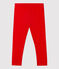 Babies' Organic Cotton Leggings PEPS red