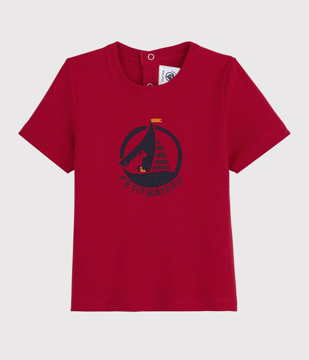 Baby Girls' Short-Sleeved T-shirt red