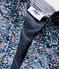 Baby girl's hooded print jacket SMOKING blue/MULTICO white