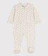 Babies' Starry Velour Sleepsuit