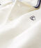 Baby boys' polo shirt Shortie MARSHMALLOW white