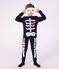 Children's cotton skeleton costume pyjamas SOIR