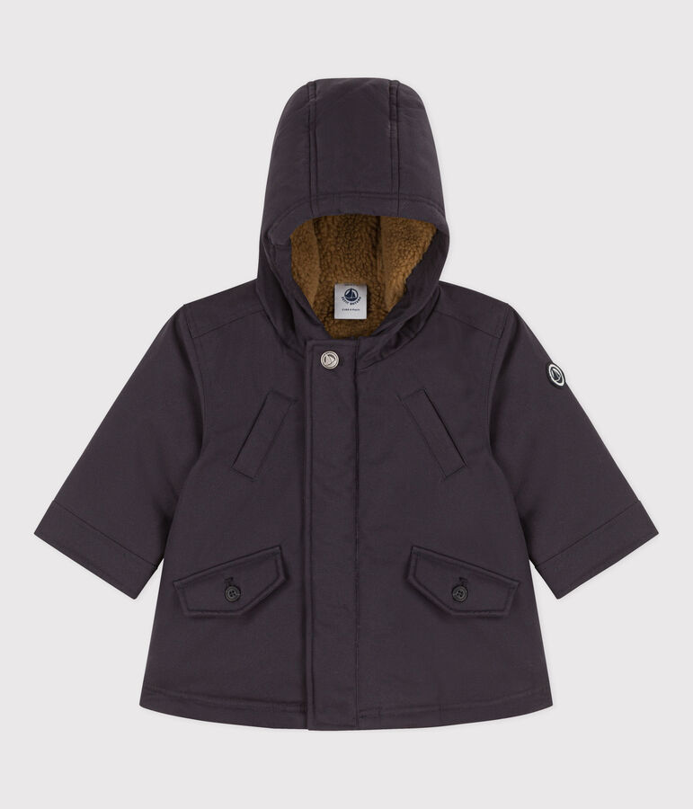 Babies' Water-Repellent Parka grey