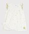 Babies' sleeveless floral print cotton dress green/green