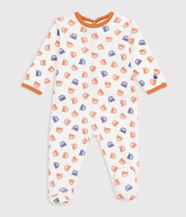 Dors bien en coton white/brown/multicolor