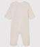 Babies' Bear Fleece Onesie MARSHMALLOW white