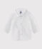 Baby Boys' Long-Sleeved Oxford Shirt ECUME white