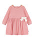Baby Girls' Long-Sleeved Velour Knit Dress