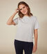 Women's Boxy tube knit T-shirt
