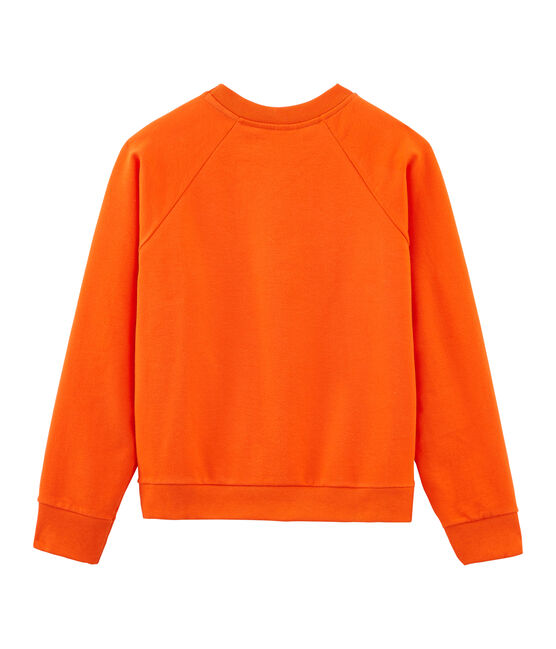 Sweatshirt for boys CAROTTE orange