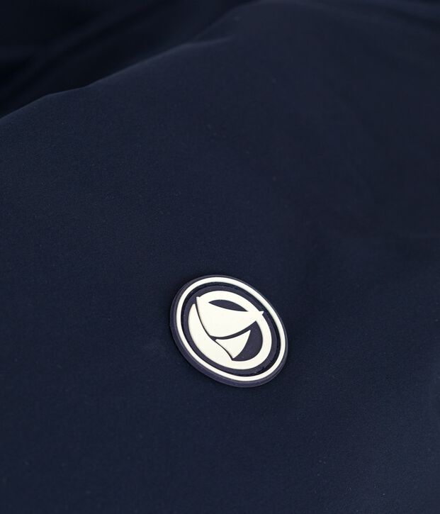 Children's plain mid-length parka SMOKING