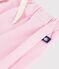 Children's plain cotton shorts pink