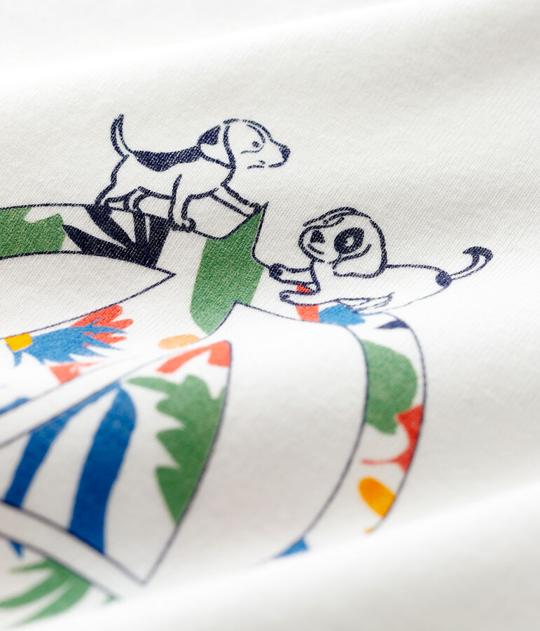 Babies' Cotton Sweatshirt white