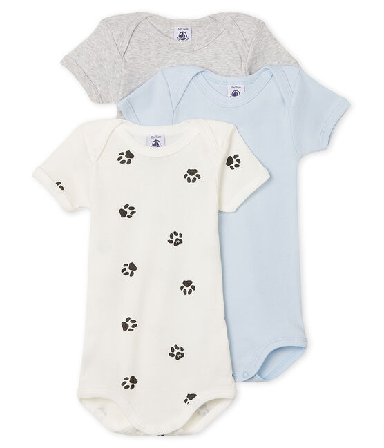 Baby Boys' Short-Sleeved Bodysuit - 3-Piece Set variante 1