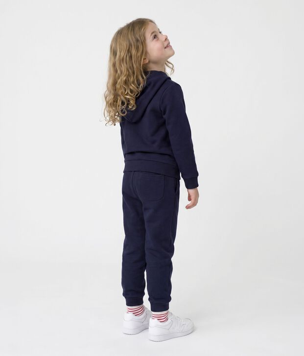 Kids' cotton zip-up hoodie SMOKING