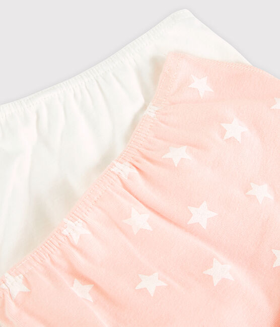 Girls' Star Print Cotton Hipsters - 2-Pack variante 1