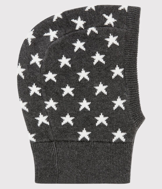 Unisex Baby Balaclava CITY black/MARSHMALLOW white