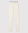 Girls' Cotton Elastane Jeggings MONTELIMAR CHINE beige