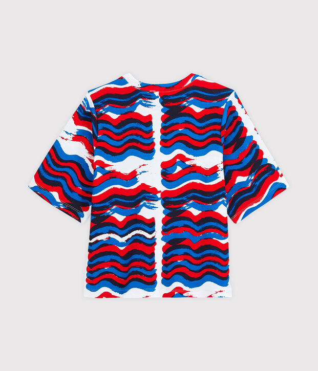 Hy&egrave;res edition women's T-shirt white/multicolor