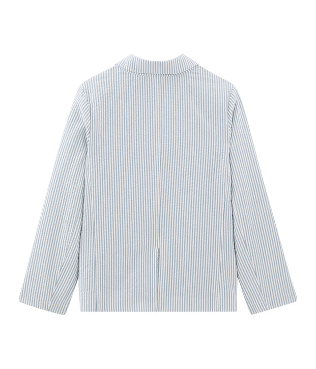 Boys' Jacket blue/white